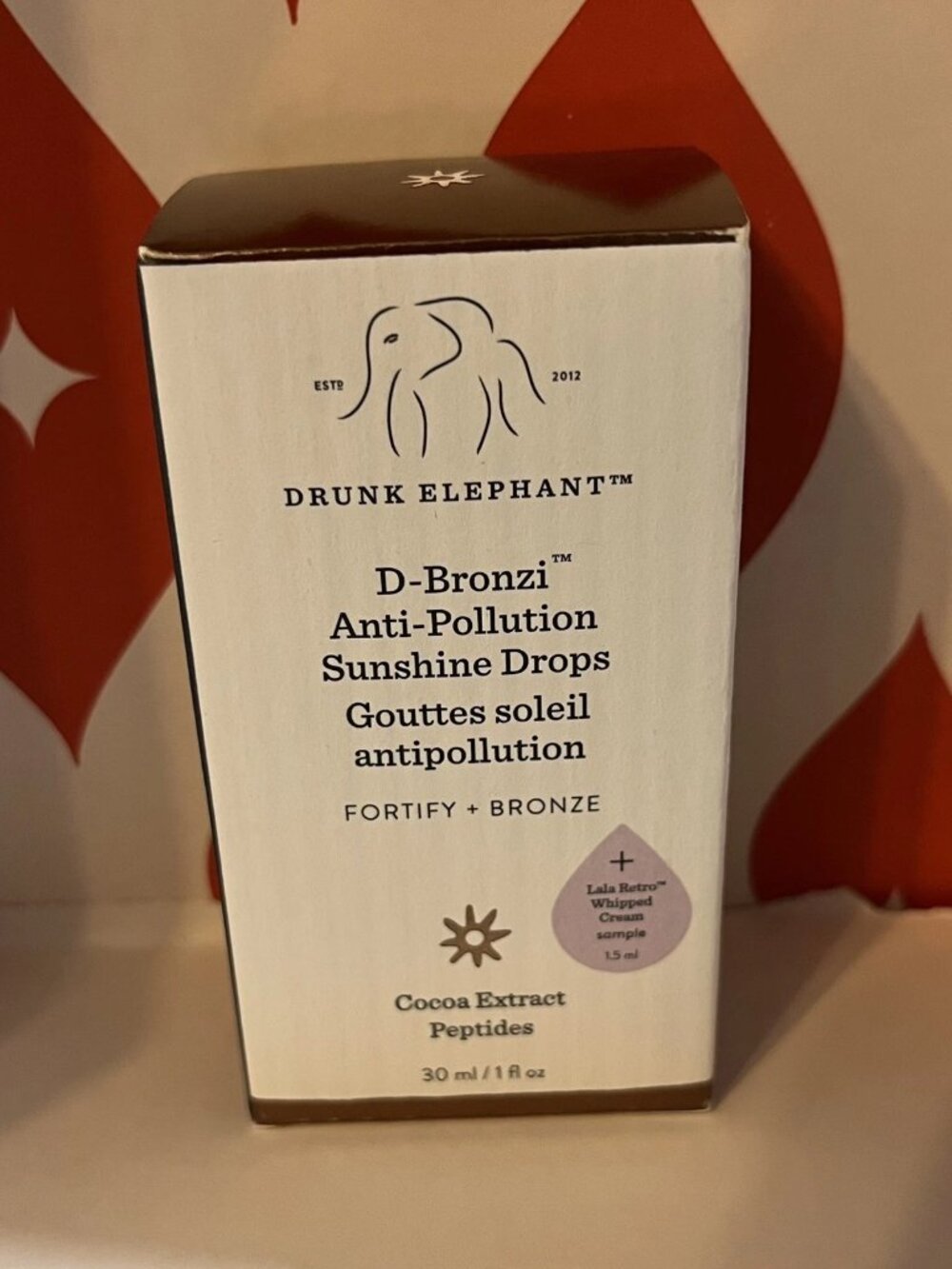 Drunk Elephant D-Bronzi Anti-Pollution Sunshine Drops - Size 30mL / 1 Oz.